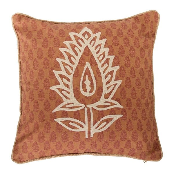 ATMOSPHERA - Housse de coussin Sienna 40x40cm rose foncé - large