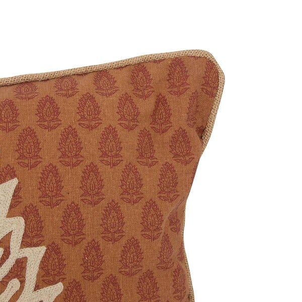 ATMOSPHERA - Housse de coussin Sienna 40x40cm rose foncé - large