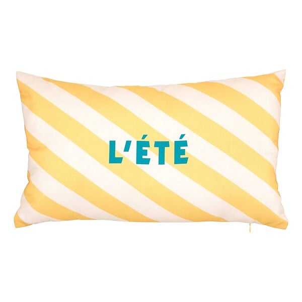 ATMOSPHERA - Coussin d'extérieur Poolside 30x50cm jaune - large