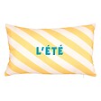 ATMOSPHERA - Coussin d'extérieur Poolside 30x50cm jaune - vignette