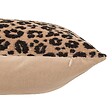 ATMOSPHERA - Coussin Lynra noir 40x40cm - vignette