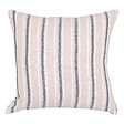 ATMOSPHERA - Coussin Groove 40x40cm rayé bleu navy - vignette
