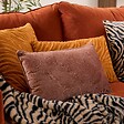 ATMOSPHERA - Coussin Lilou marron tonka 50x30cm - vignette