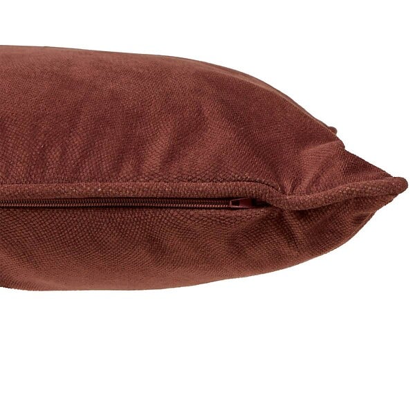 ATMOSPHERA - Coussin Lilou marron tonka 50x30cm - large