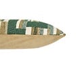 ATMOSPHERA - Coussin Calix vert Kaki 50x30cm - vignette