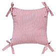 ATMOSPHERA - Coussin Fleur de rose 40x40cm rose - vignette