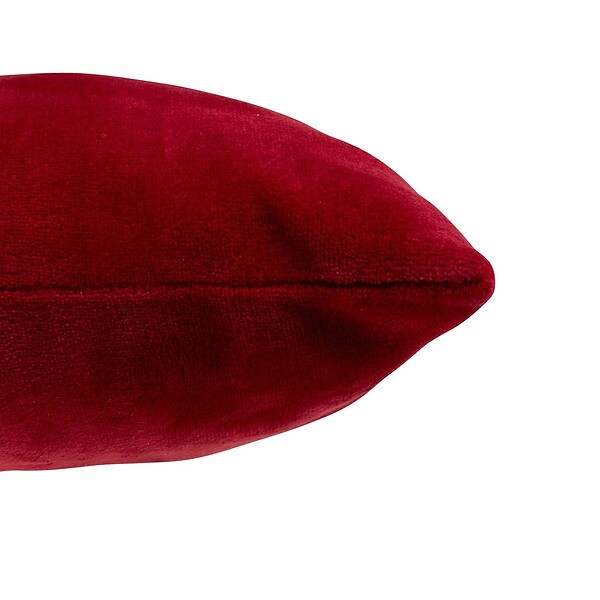 ATMOSPHERA - Coussin Ollis rouge 38x38cm - large
