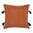 ATMOSPHERA - Coussin Mira 40x40cm terracotta - vignette