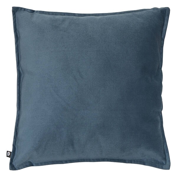 ATMOSPHERA - Coussin Lilou bleu egéen 45x45cm - large