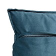 ATMOSPHERA - Coussin Lilou bleu egéen 45x45cm - vignette
