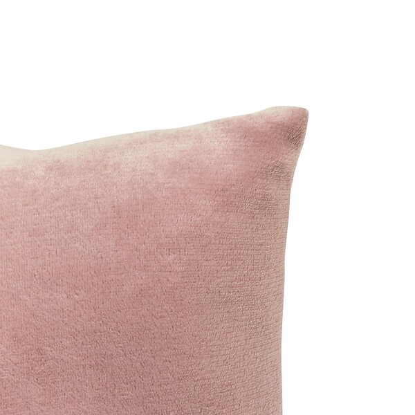 ATMOSPHERA - Coussin Ollis rose blush H38x38cm - large
