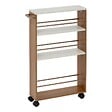 5 FIVE SIMPLY SMART - Desserte 4 niveaux Come L15cm marron - vignette