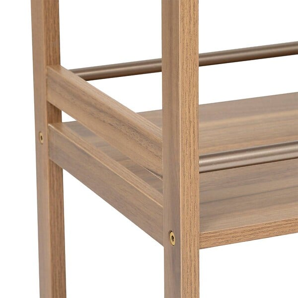 5 FIVE SIMPLY SMART - Desserte 3 niveaux Come L30cm bois et effet marbre - large