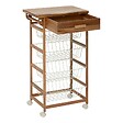 5 FIVE SIMPLY SMART - Desserte Acacia 50x34,5x88,8cm 4 niveaux - vignette