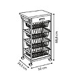 5 FIVE SIMPLY SMART - Desserte Acacia 50x34,5x88,8cm 4 niveaux - vignette