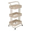 5 FIVE SIMPLY SMART - Desserte Color edition 3 niveaux 45x36,5x86cm beige - vignette