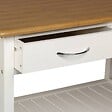 5 FIVE SIMPLY SMART - Dessertes 2 niveaux bambou blanc - vignette