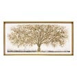 ATMOSPHERA - Toile imprimée encadrée Eka marron 78x38cm - vignette