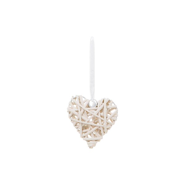 ATMOSPHERA - Déco murale osier coeur D12cm - large