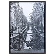 ATMOSPHERA - Affiche encadrée Ayu noir et blanc 70x100cm - vignette