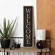 ATMOSPHERA - Déco murale Wilfried noir H57cm - vignette
