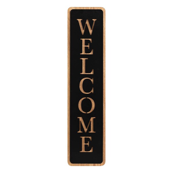 ATMOSPHERA - Déco murale Wilfried noir H57cm - large