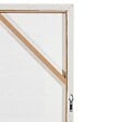 ATMOSPHERA - Toile 3D Morens 100x100cm blanc - vignette
