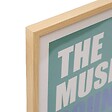 ATMOSPHERA - Affiche encadrée Darius vert cèdre 50x70cm - vignette