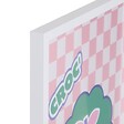 ATMOSPHERA - Toile Cha Cha Pop avec Cadre Blanc 31,5x2x41,5 cm - vignette
