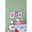 ATMOSPHERA - Toile Cha Cha Pop avec Cadre Blanc 31,5x2x41,5 cm - vignette