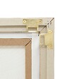 ATMOSPHERA - Toile 3D Marilou blanc 116x75cm - vignette