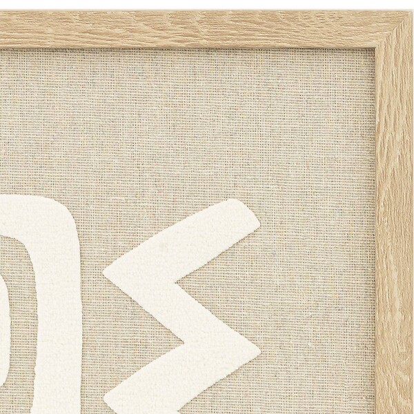 ATMOSPHERA - Déco murale 3D Petra beige 40x50cm - large