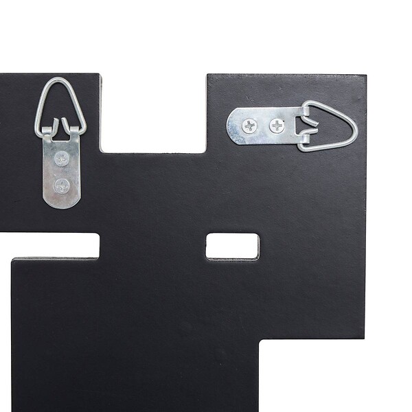 ATMOSPHERA - Décoration murale Jandira gris 60x38cm - large