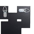 ATMOSPHERA - Décoration murale Jandira gris 60x38cm - vignette