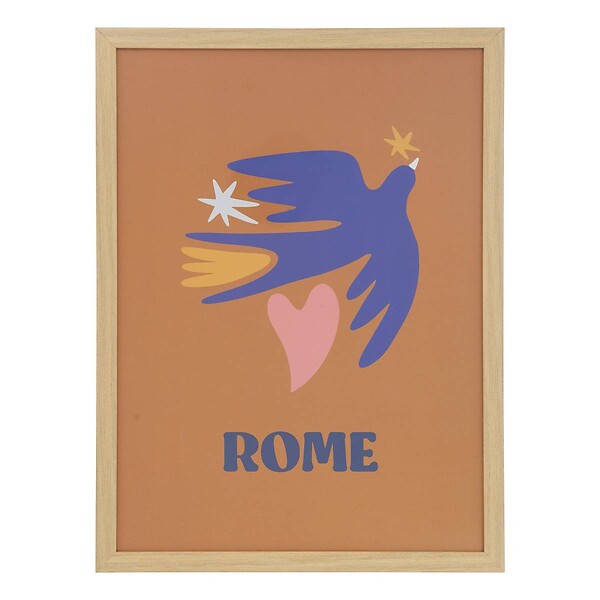 ATMOSPHERA - Affiche encadrée Libe 30x40cm "Rome" - large