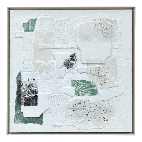 ATMOSPHERA - Toile 3D Azariah beige 78x78cm - large