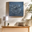 ATMOSPHERA - Toile Stan 78x78cm bleu - vignette