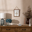 ATMOSPHERA - Déco murale fleurs Jonas bois 20x25cm - vignette