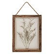 ATMOSPHERA - Déco murale fleurs Jonas bois 20x25cm - vignette