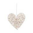 ATMOSPHERA - Déco murale "Coeur" - osier - D20 cm - Taupe - vignette