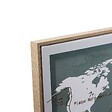 ATMOSPHERA - Toile imprimée encadrée Fanyo 70x50cm bleu emeraude - vignette