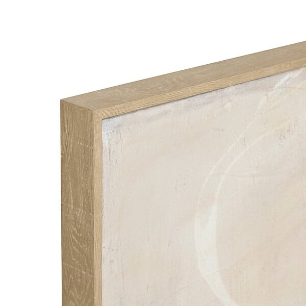 ATMOSPHERA - Toile peinte encadrée Krisna beige 150x100cm - large