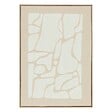 ATMOSPHERA - Toile 3D Ziad beige 50x70cm - vignette