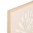 ATMOSPHERA - Toile 3D Houria beige 78x78cm - vignette