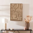 ATMOSPHERA - Déco murale 3D Azra beige 50x70cm - vignette