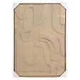 ATMOSPHERA - Déco murale 3D Azra beige 50x70cm - vignette