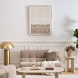 ATMOSPHERA - Toile Lydia 78x100cm blanc - vignette