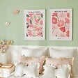 ATMOSPHERA - Affiche encadrée Fleur de rose 50x70cm - vignette