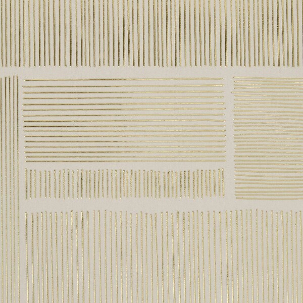 ATMOSPHERA - Toile imprimée encadrée Idrissa beige 58x58cm - large