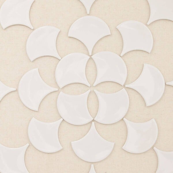 ATMOSPHERA - Toile 3D Houria beige 78x78cm - large